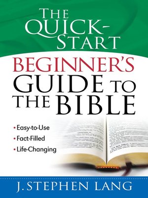 cover image of The Quick-Start Beginner's Guide to the Bible